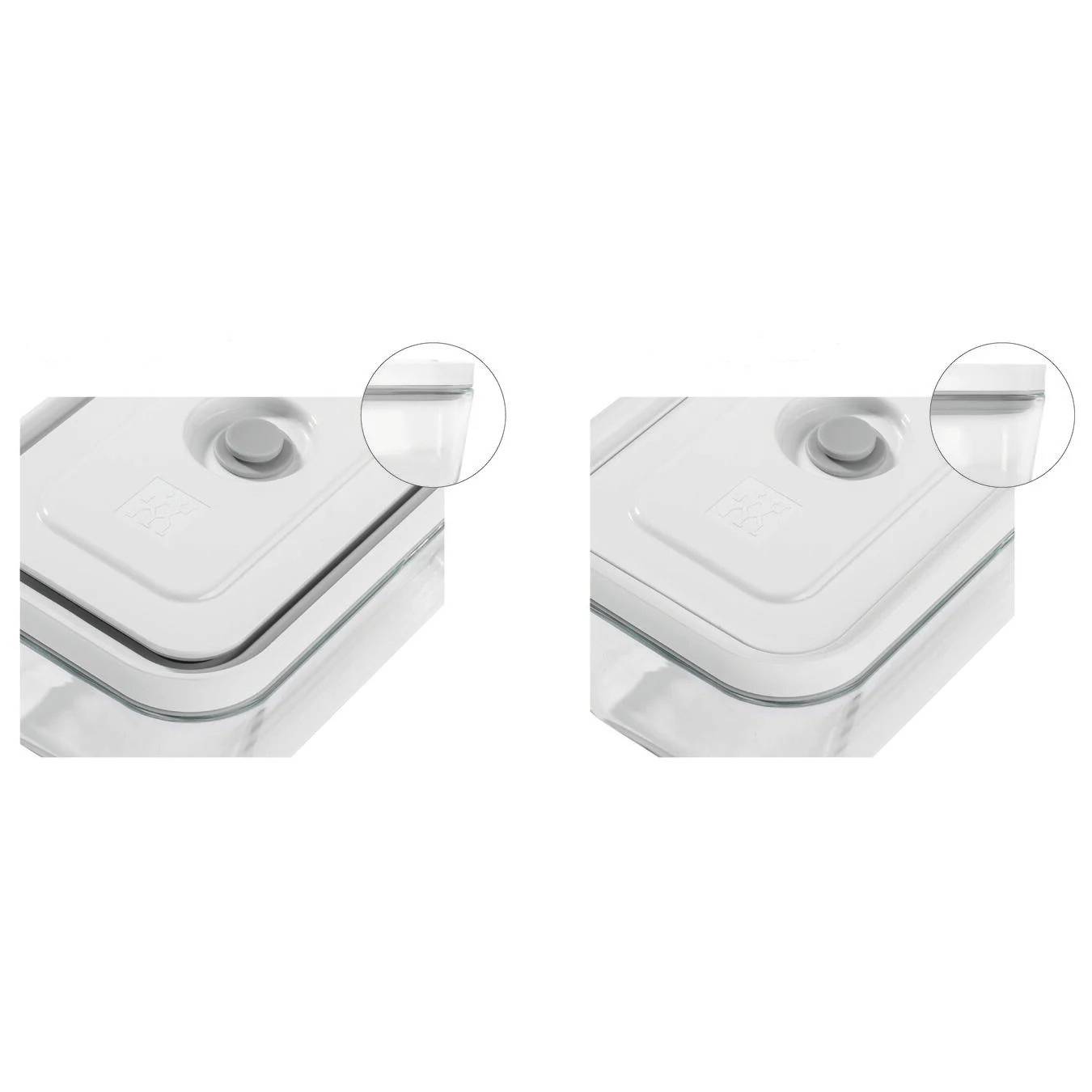 Zwilling Vakuumbox, S , Borosilikatglas , Weiß , Premium (36803-100-0)-3