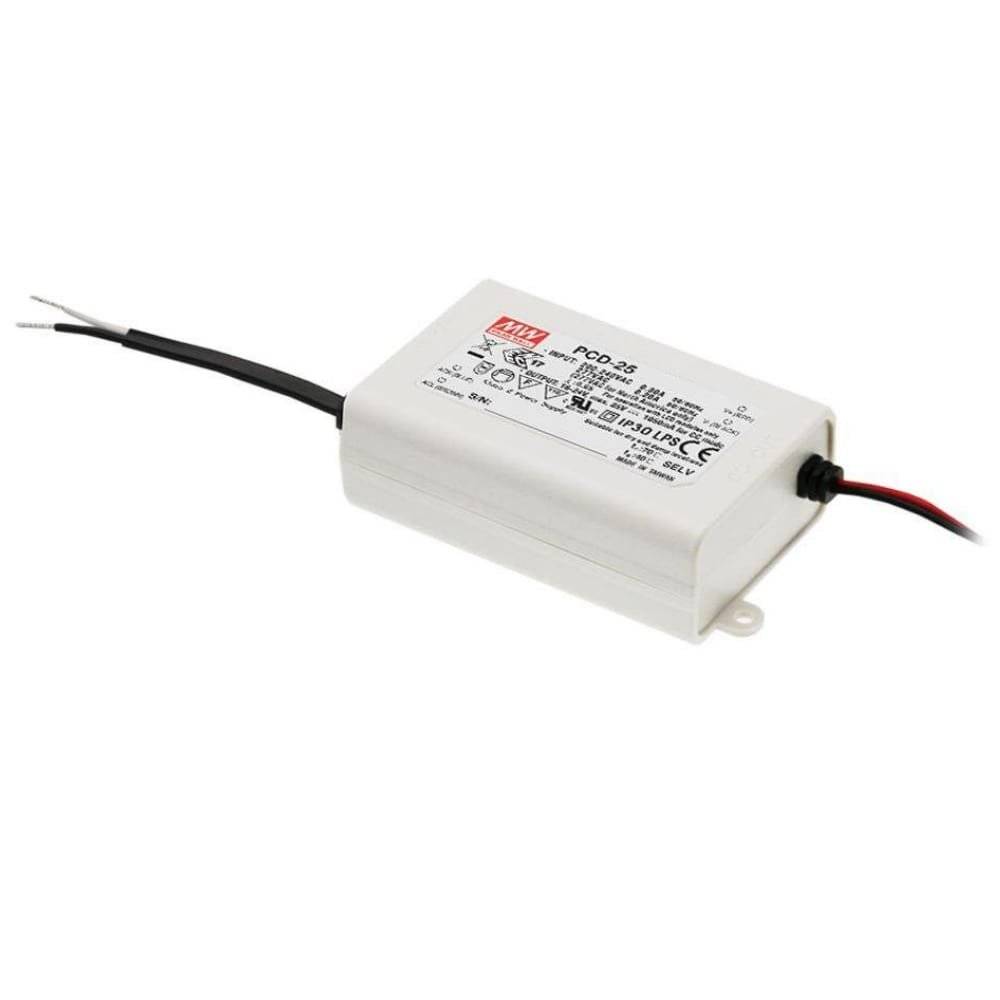 PCD-25-700A - Mean Well - Alimentatore LED 25W Corrente Costante CC 700 mA-0