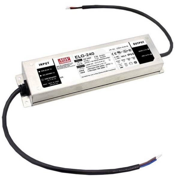 ELG-240-24A-3Y - Mean Well - Alimentatore LED a Tensione Costante CV - 240W 24V dimmerabile IP65