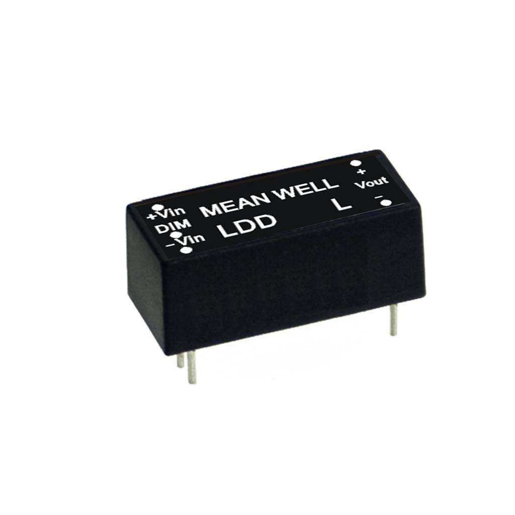 LDD-350L - Mean Well - Convertitore dc-dc CC - 11W 350mA - Ingresso 12VDC/24VDC-0