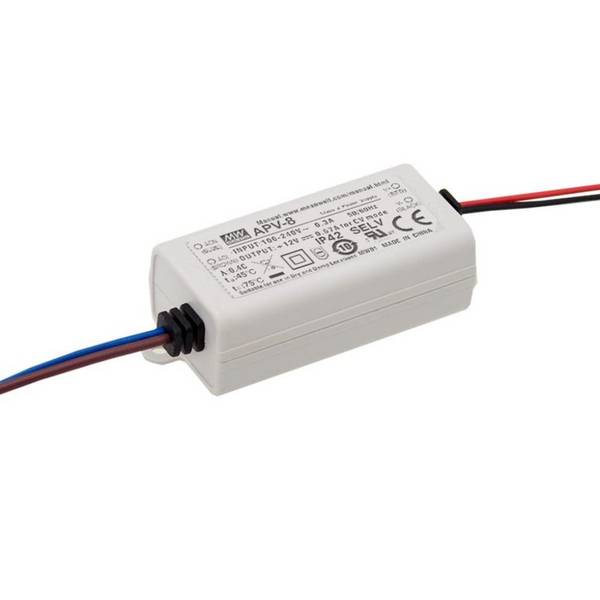 APV-8-12 - Mean Well - Alimentatore LED a Tensione Costante CC - IP42 - 8W 12V