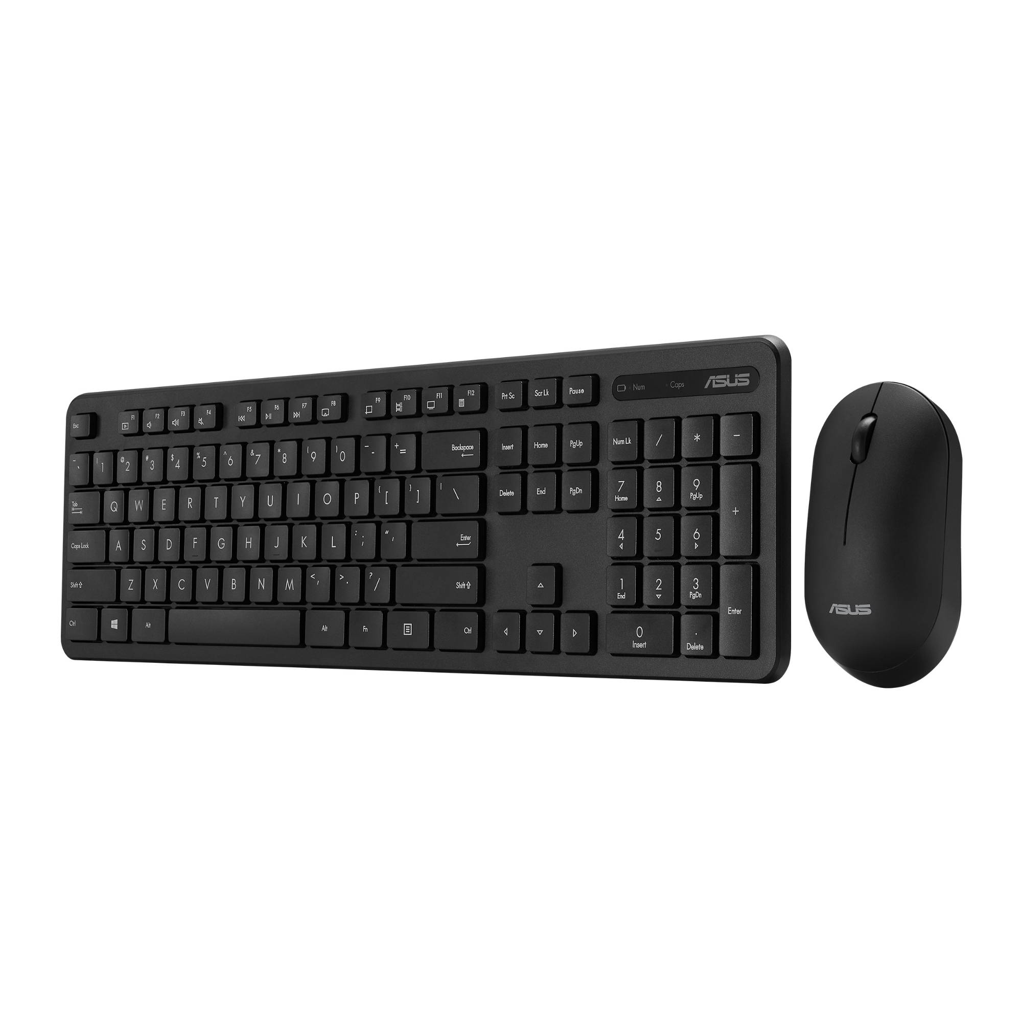 ASUS CW100 Wireless Tastatur und Maus Set, schwarz, USB, DE (90XB0700-BKM000)-1