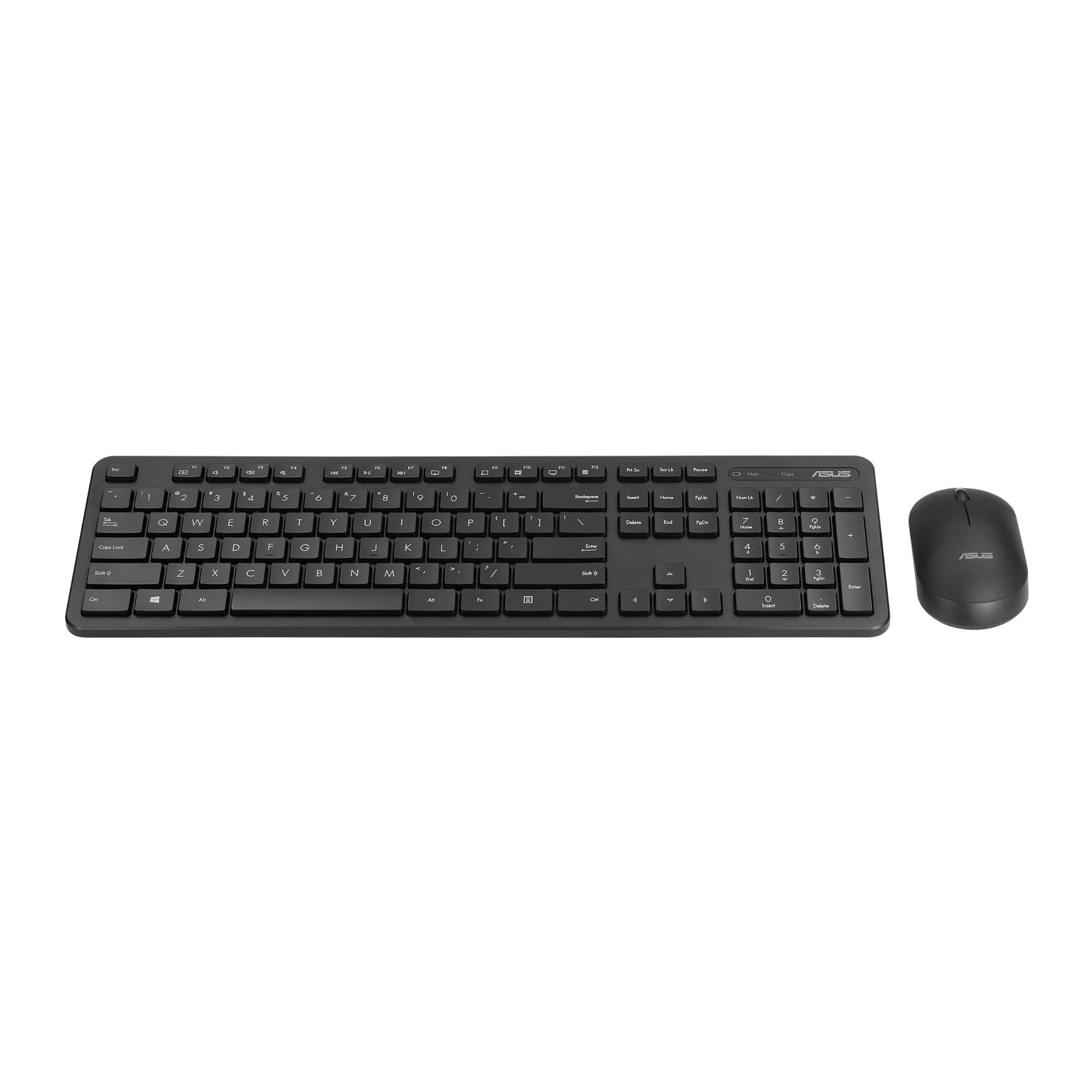 ASUS CW100 Wireless Tastatur und Maus Set, schwarz, USB, DE (90XB0700-BKM000)-3