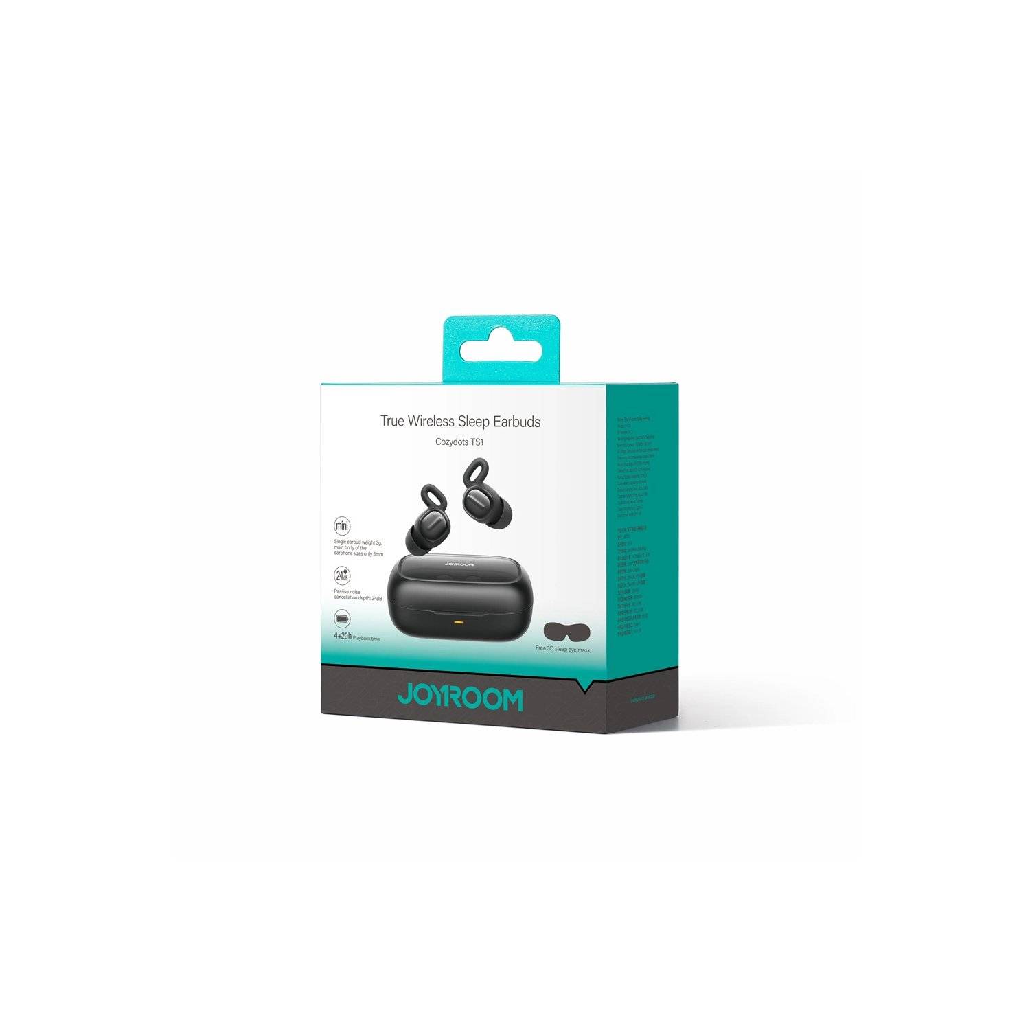 In-ear hoofdtelefoon Joyroom JR-TS1 Cozydots serie TWS hoofdtelefoon met Bluetooth 5.3 en ruisonderdrukking Zwart-2