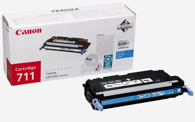 TONER CANON 711C CIANO 6000PP X LBP-5300 LBP-5360 MF9130-1