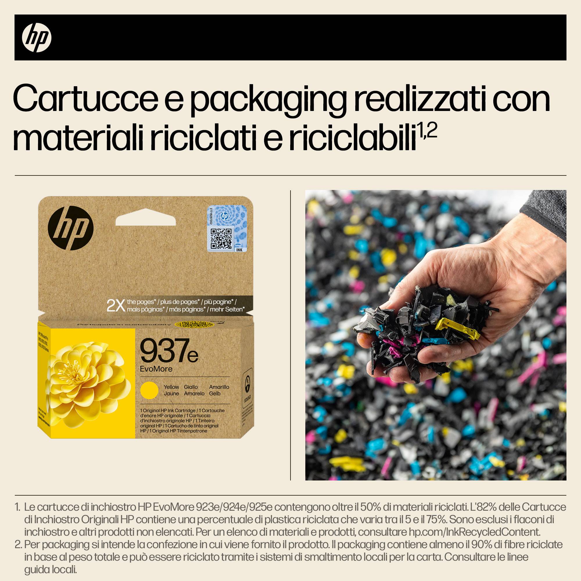 HP 937E EVOMORE YELLOW - EN/DE/PL/CZ INK-2