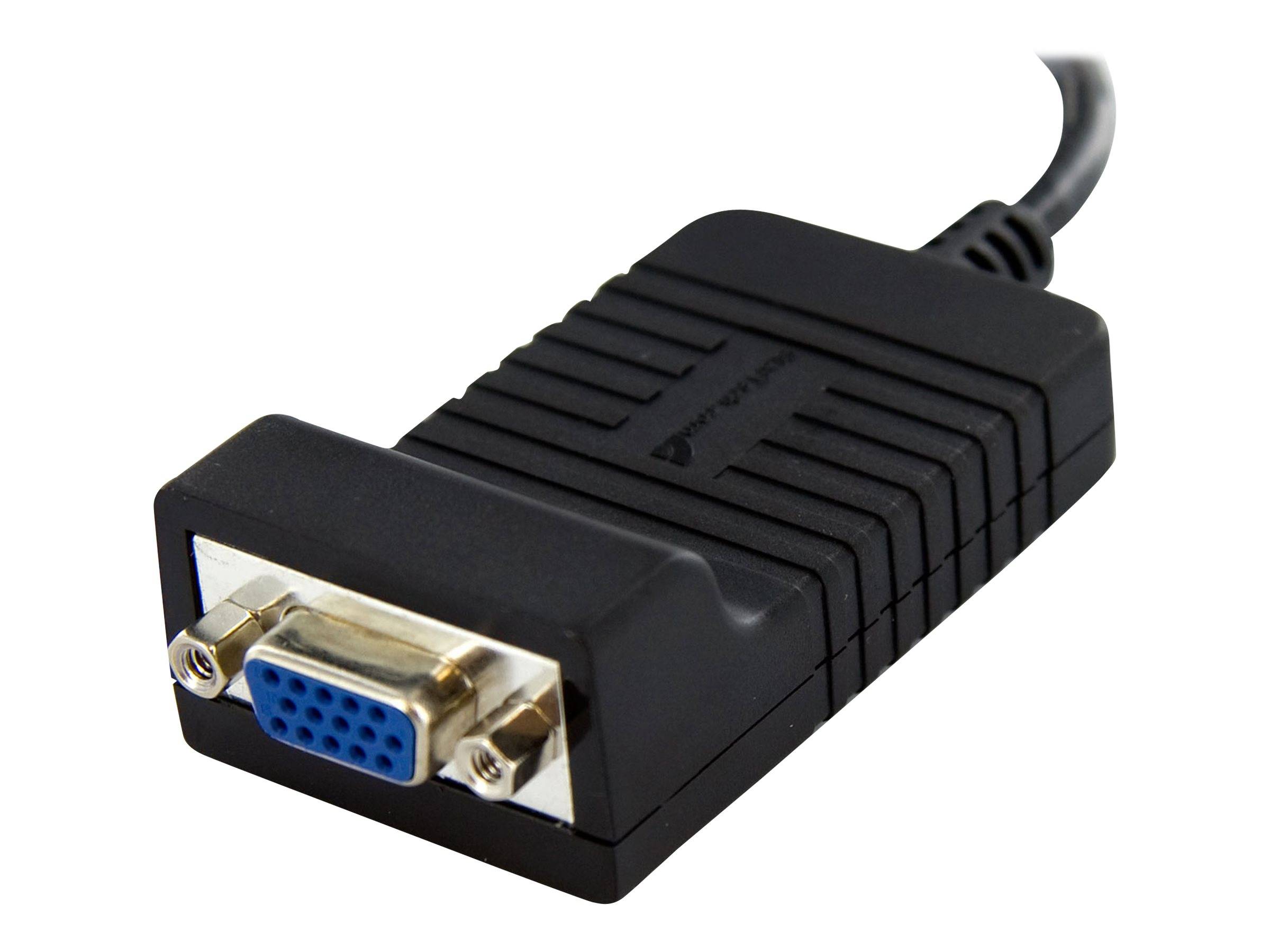 StarTech.com DP2VGA cavo e adattatore video 0,08 m VGA (D-Sub) Nero-2