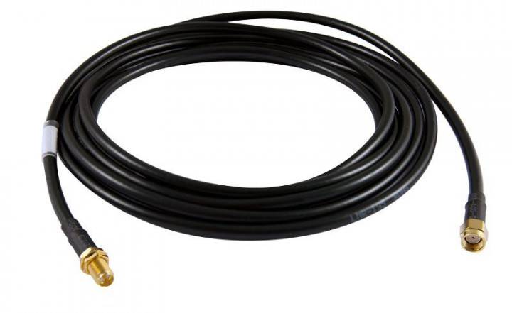 • SMA Stecker SMA Buchse • Länge: 200 cm • Farbe: schwarz-0