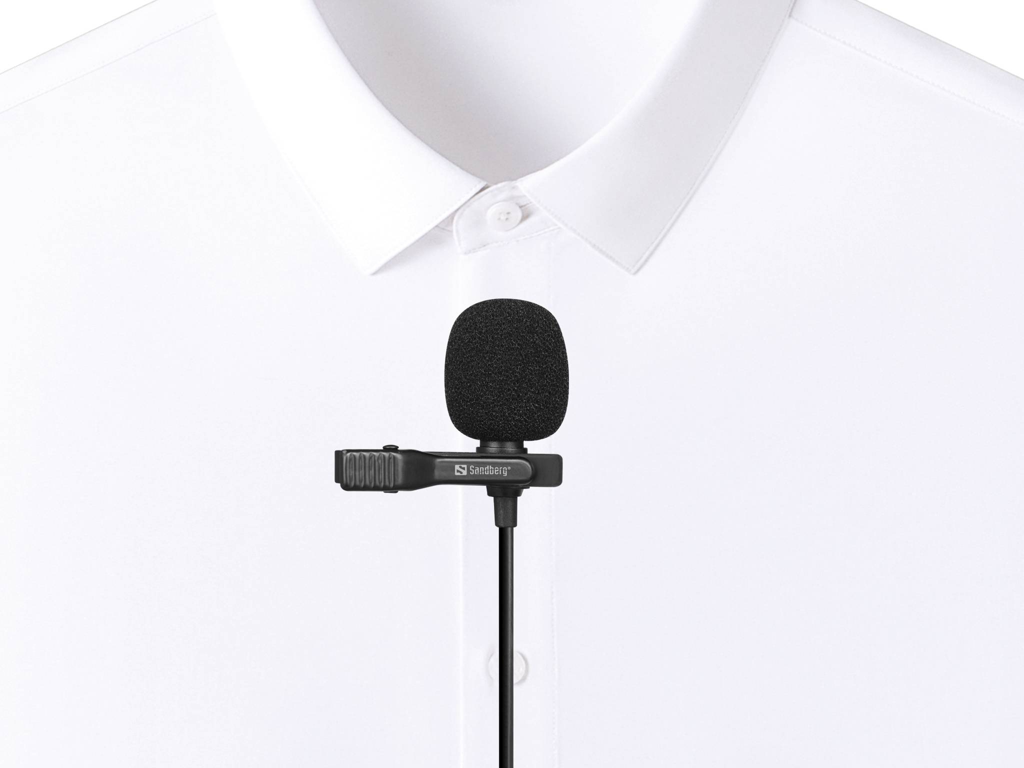 Sandberg Streamer USB Clip Microphone (Streamer USB Clip Microphone - Warranty: 60M)-3