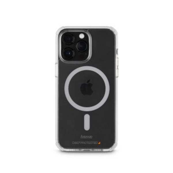 Hama  Backcover per cellulare Apple iPhone 14 Pro Trasparente Compatibile con MagSafe 00138151