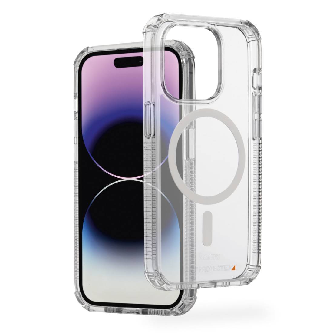 Hama Backcover per cellulare Apple iPhone 14 Pro Trasparente Compatibile con MagSafe 00138151-1