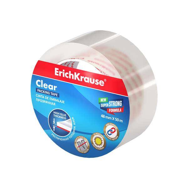 Nastro trasparente sigillante Erichkrause - 48 mm x 50 m - Trasparente-0