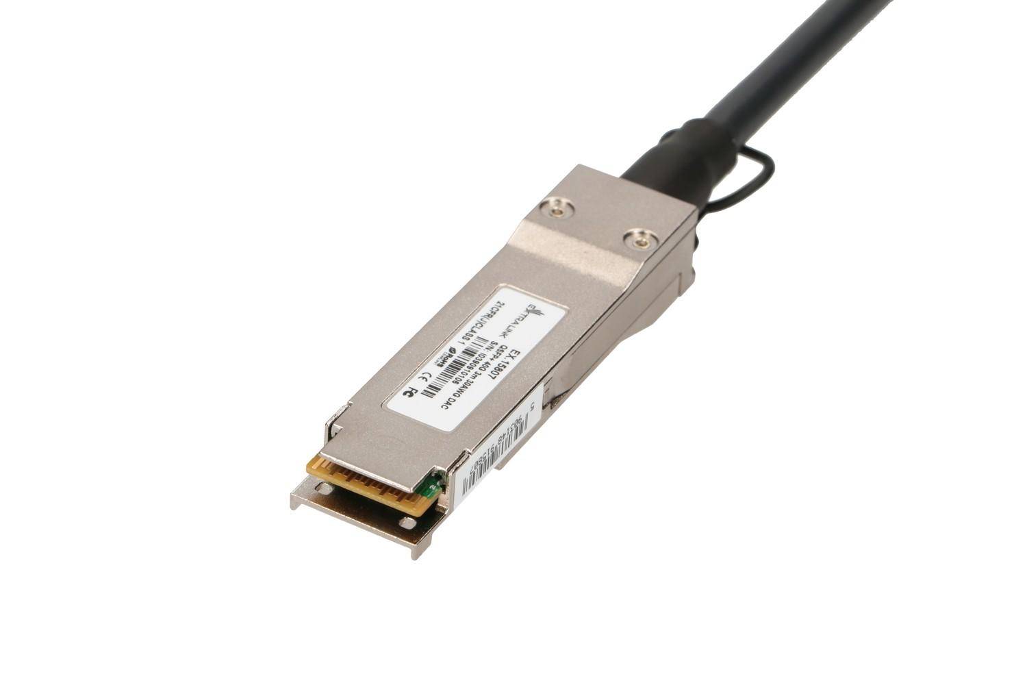 Extralink QSFP+ DAC | Cavo QSFP+ | DAC, 40Gbps, 3m, 30AWG-0