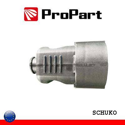 Presa Schuko 2P+T 16A nera polybag-0