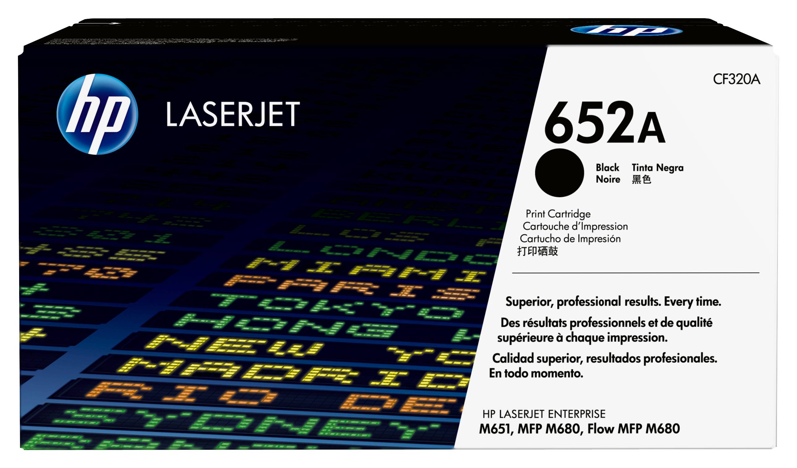 HP Cartuccia Toner originale Nero Laserjet 652A-0
