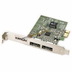 SCHEDA AGGIUNTIVA PCI EXPRESS 2 PORTE E-SATA-0