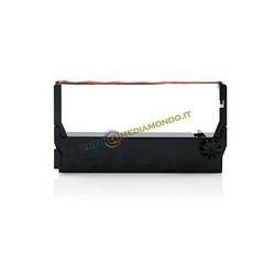 NASTRO NY COMPATIBILE EPSON C43S015362 / ERC23BR - NERO-ROSSO-0