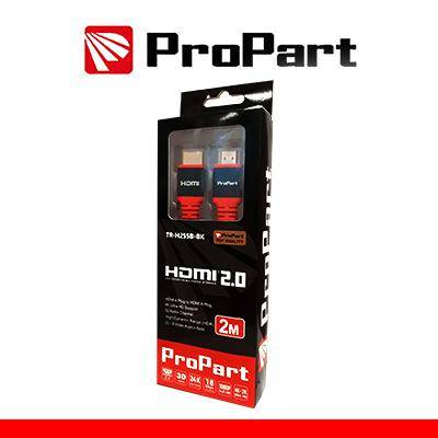 Cavo HDMI 2.0 HighSpeed 4K 3D con Ether.2m SP-SP Ner BLISTER-0