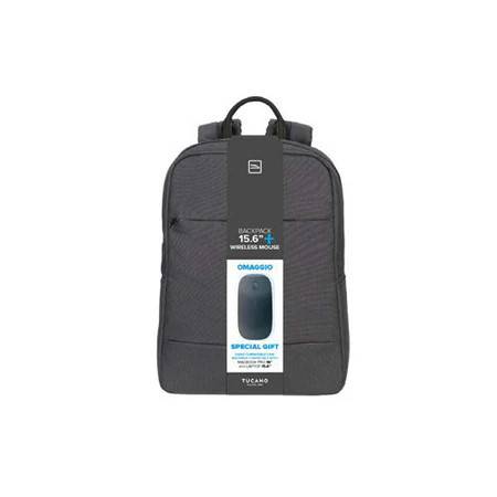 ZAINO TUCANO TLINE BUNDLE ZAINO 15.6" NERO + MOUSE WIRELESS - BU-TL-BKBTK-WM-BK-0