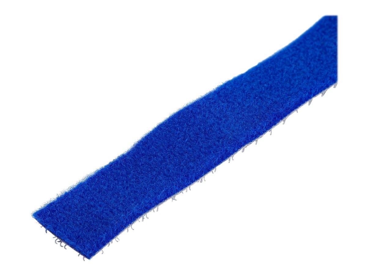 StarTech.com Rotolo di nastro con chiusura a strappo da 15,2 m - Blu-1