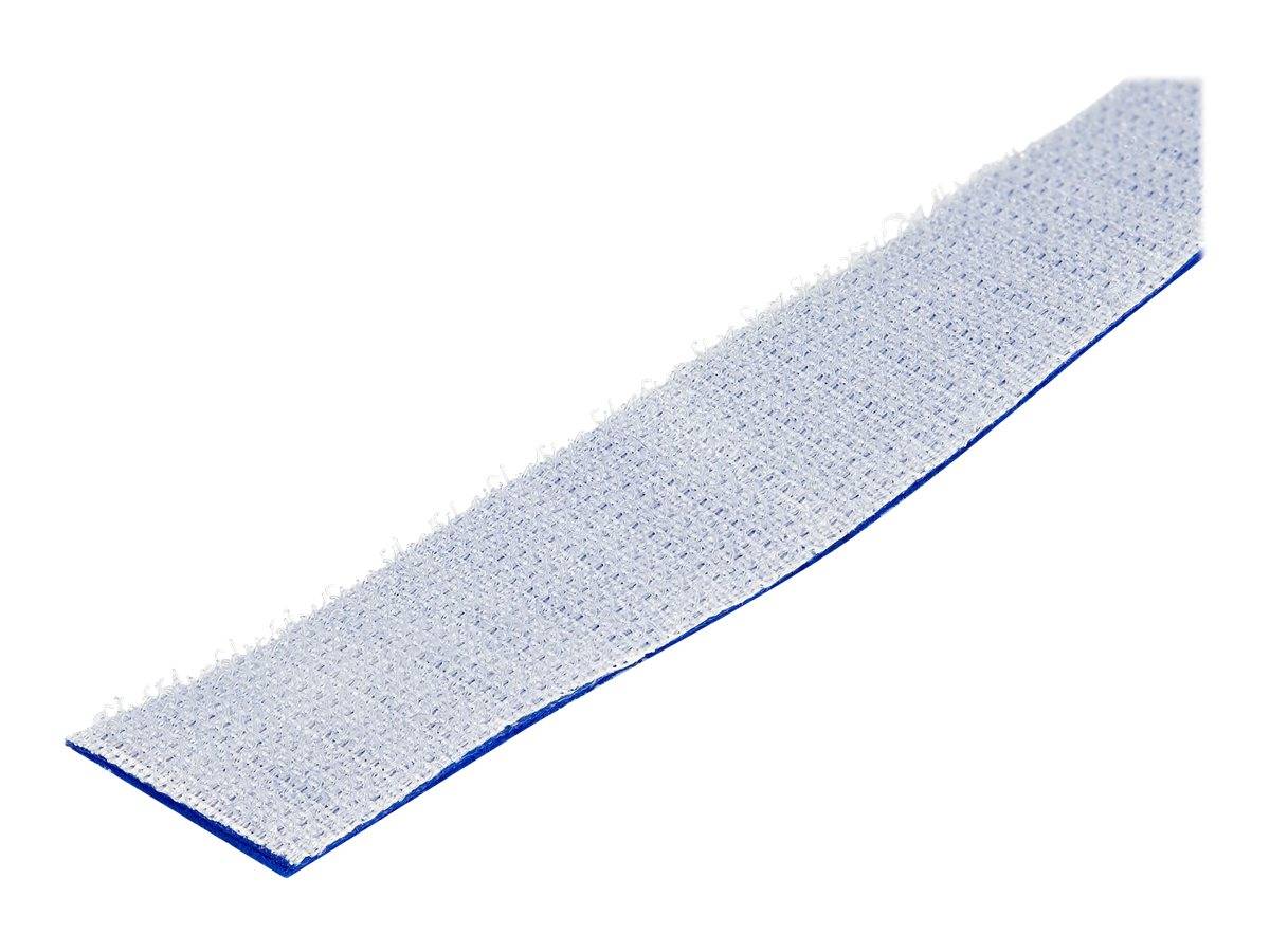 StarTech.com Rotolo di nastro con chiusura a strappo da 15,2 m - Blu-2