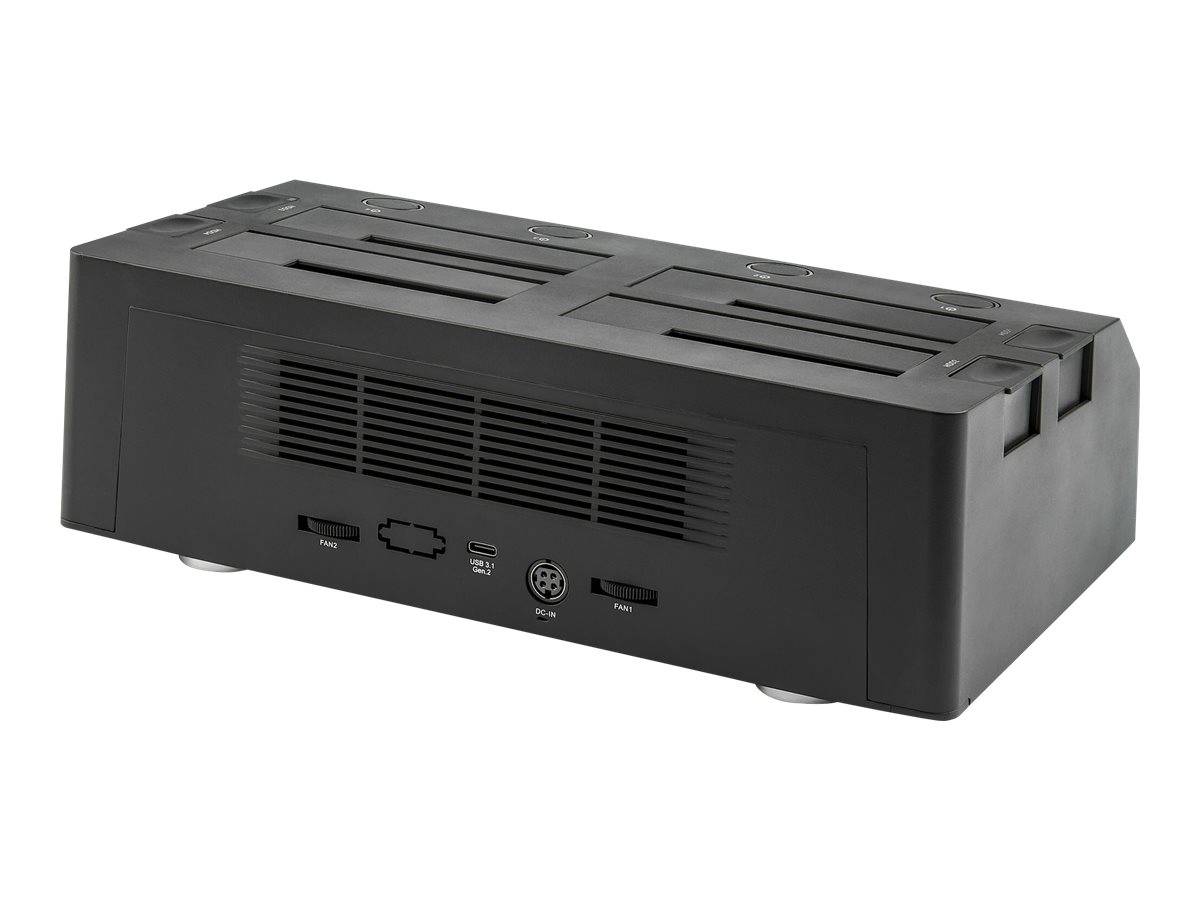 StarTech.com Docking Station per 4 HDD/SSD SATA da 2,5/3,5" - Dock USB 3.1 (10Gbps) con UASP-3