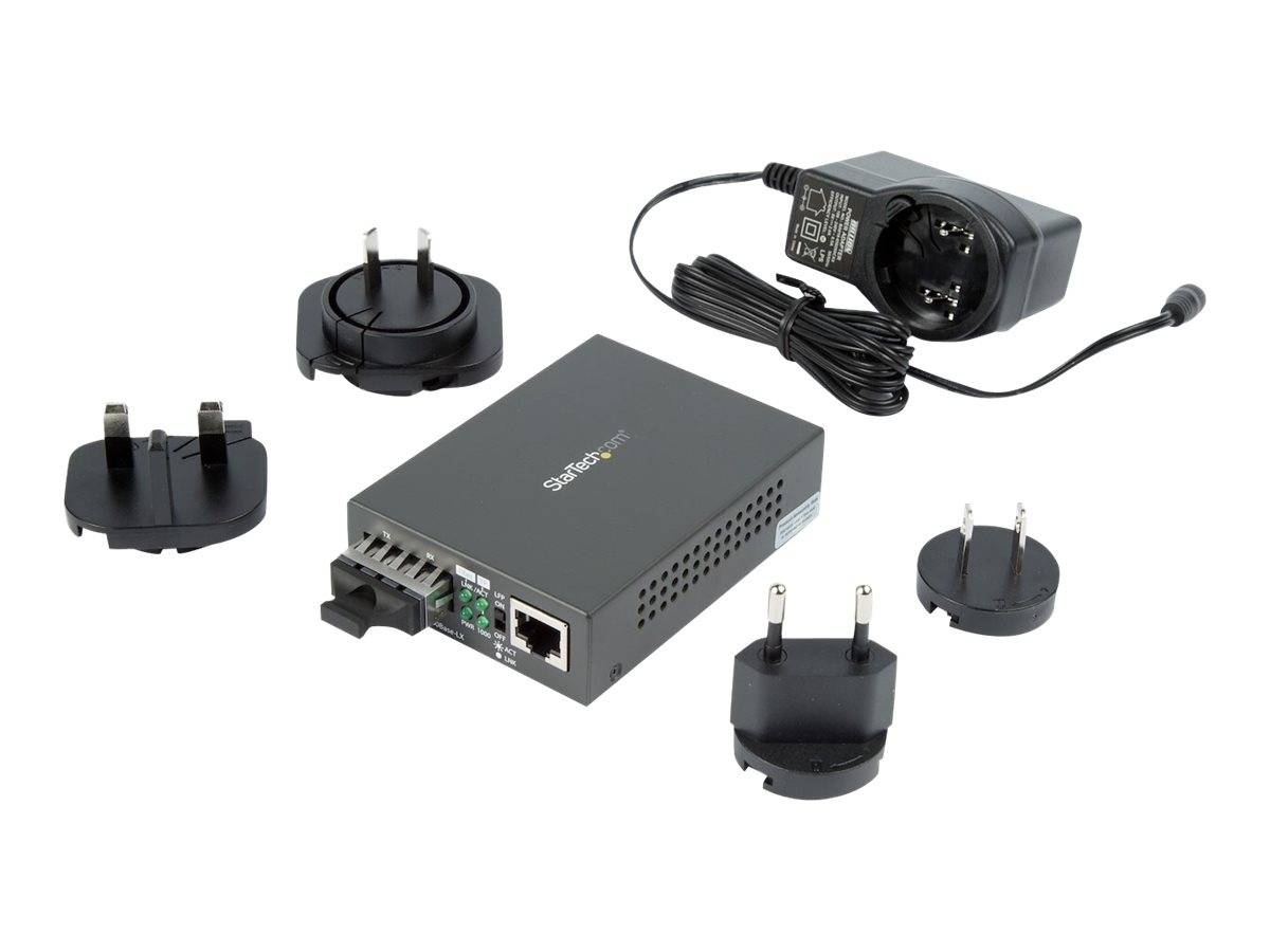 StarTech.com MCMGBSCMM055 convertitore multimediale di rete 1000 Mbit/s 850 nm Modalità multipla Nero-4