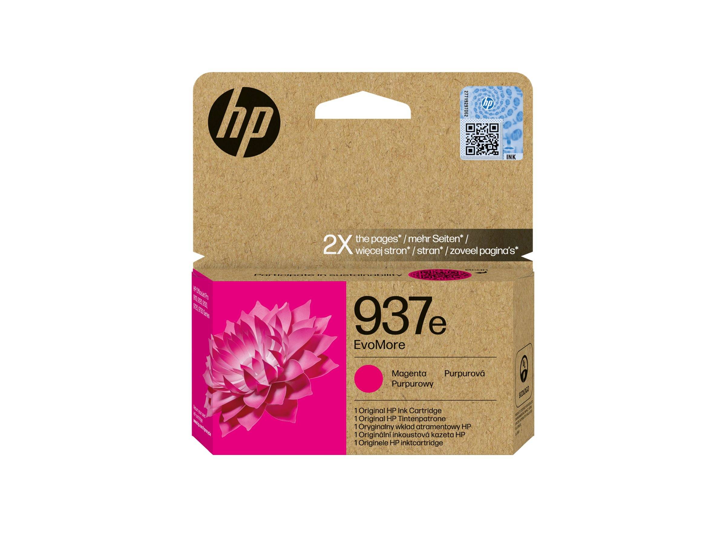 HP 937e EvoMore - Magenta - original - Tintenpatrone-1