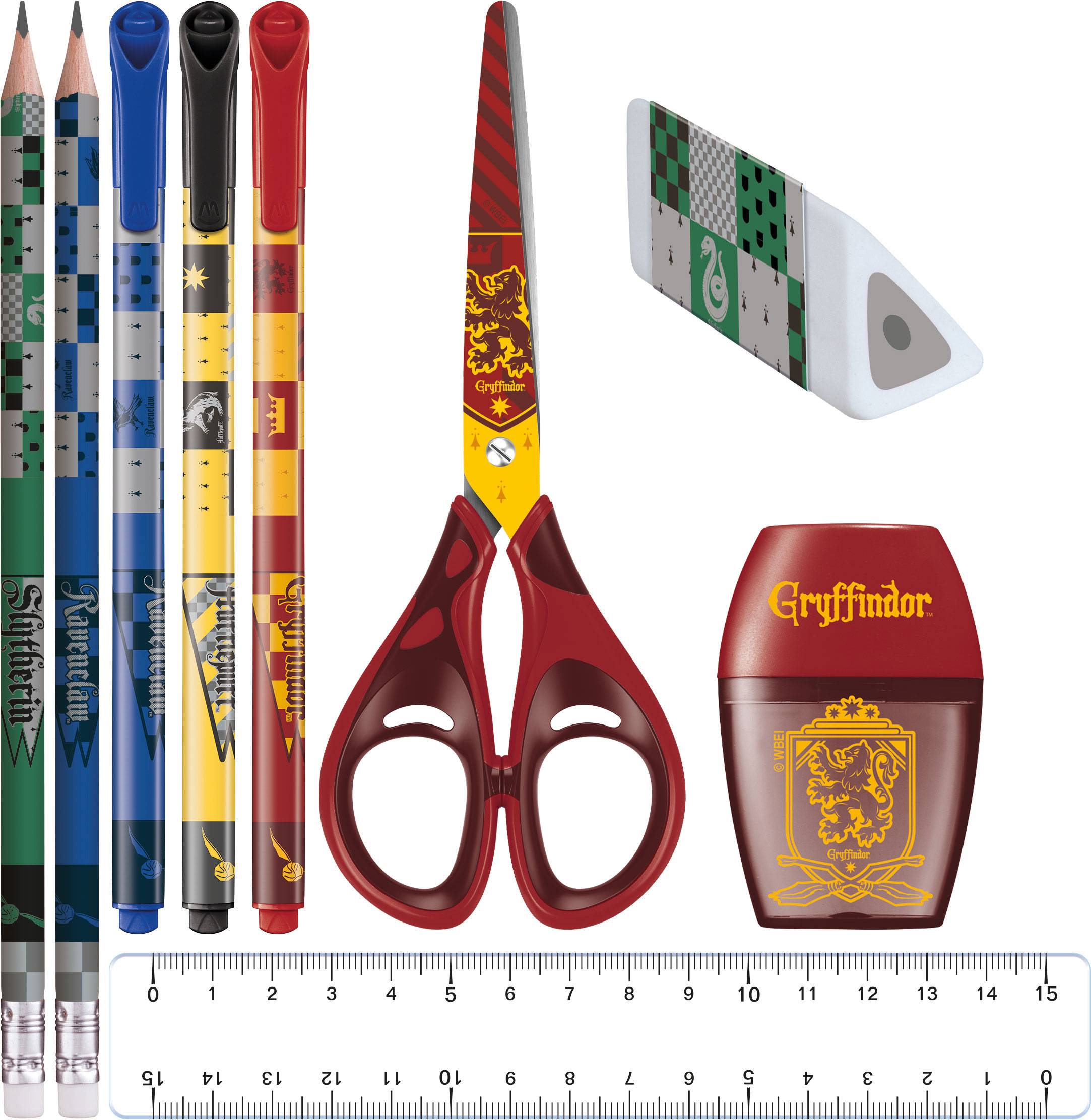 set scuola HARRY POTTER mappato 10 pezzi, 11 pezzi colori assortiti-1