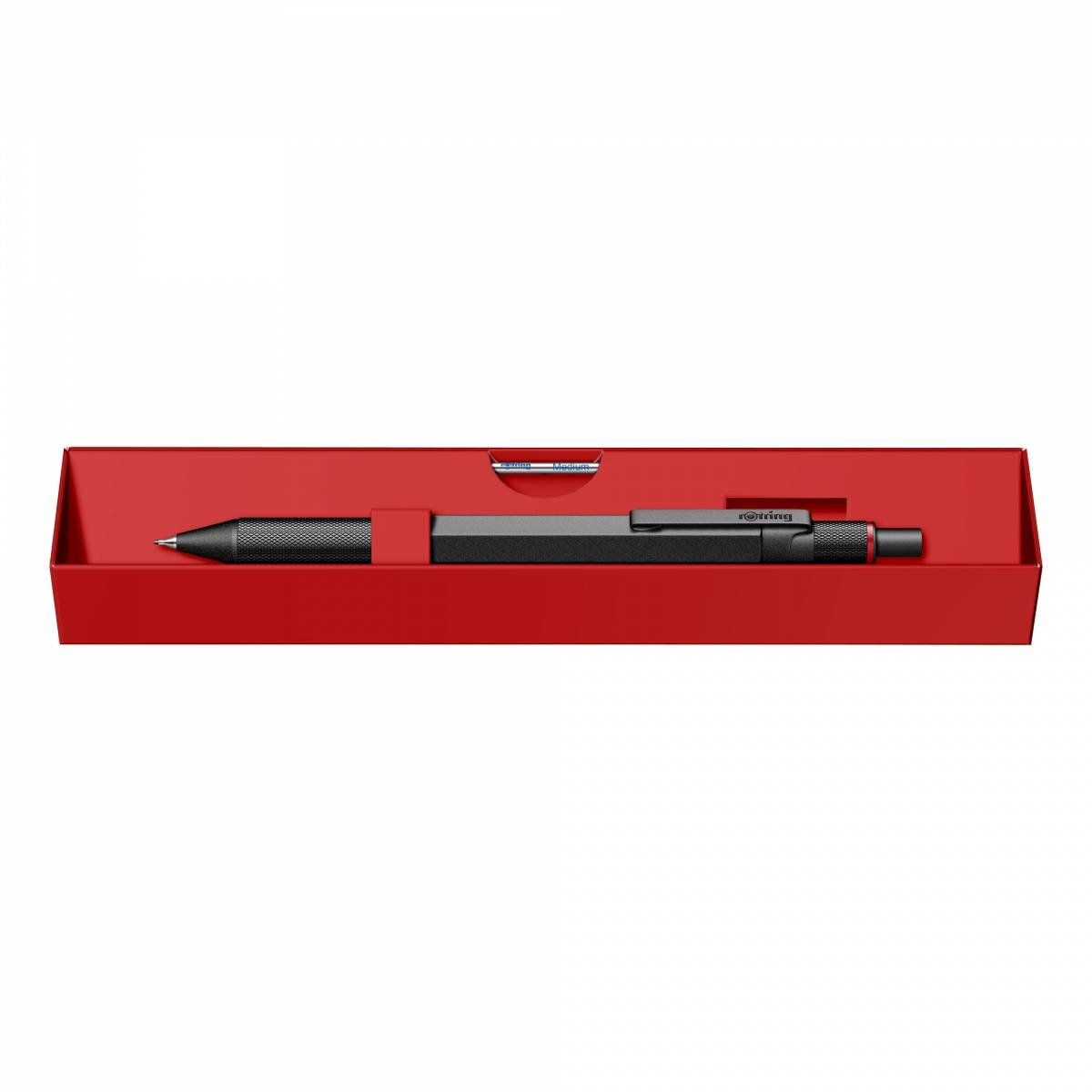 Bel piombo. Confezione regalo penna a sfera 600MULTI 3in1 nera 0,5 bl/r-2