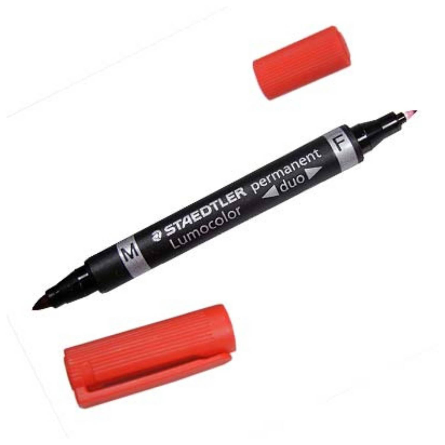 Marcatore a due punte Staedtler Lumocolor per permanzione di Black 10 pezzi-3