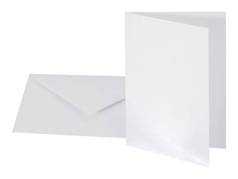 sigel Umschlag DIN lang, 100 g-qm, gummiert, weiß für Inkjet-Laser-Kopierer, Inhalt: 50 Umschläge (DP061)-2
