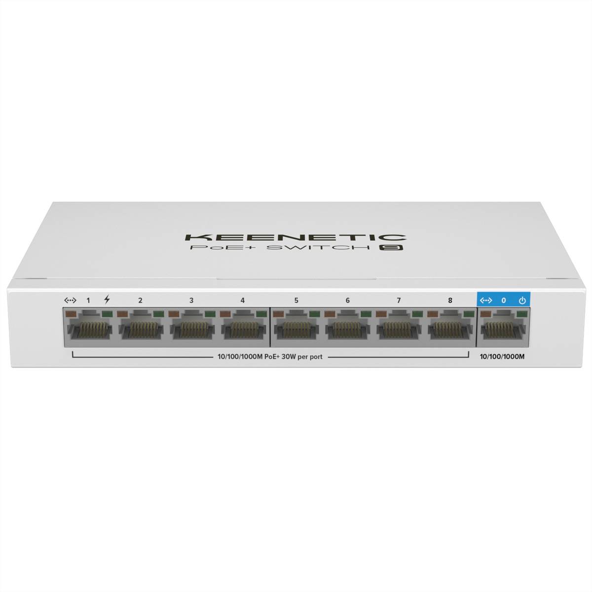 Switch POE+ Keenetic 9 KN-4710-01-EU Switch PoE+ 8 porte + 1 uplink-1