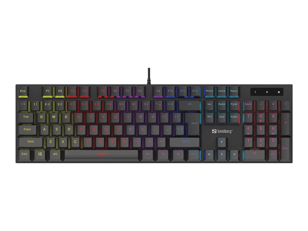 Sandberg Mechanical Gamer Keyboard DE (640-31)-1