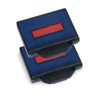 trodat Ersatzstempelkissen 6/50/2 4,1 x 2,4 cm blau/rot - 2 Stück-1