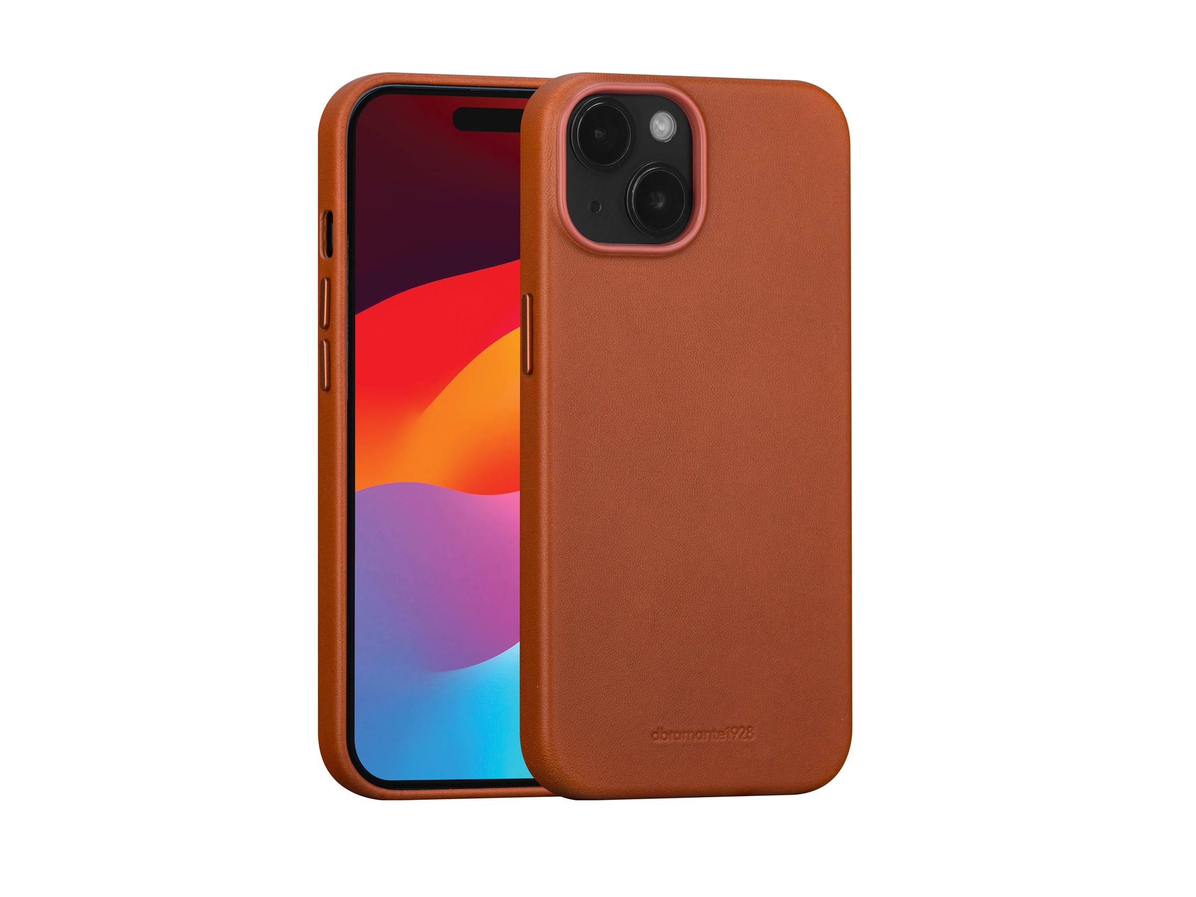 Dbramante 1928 Cover Roskilde per iPhone 15 Cuoio-2