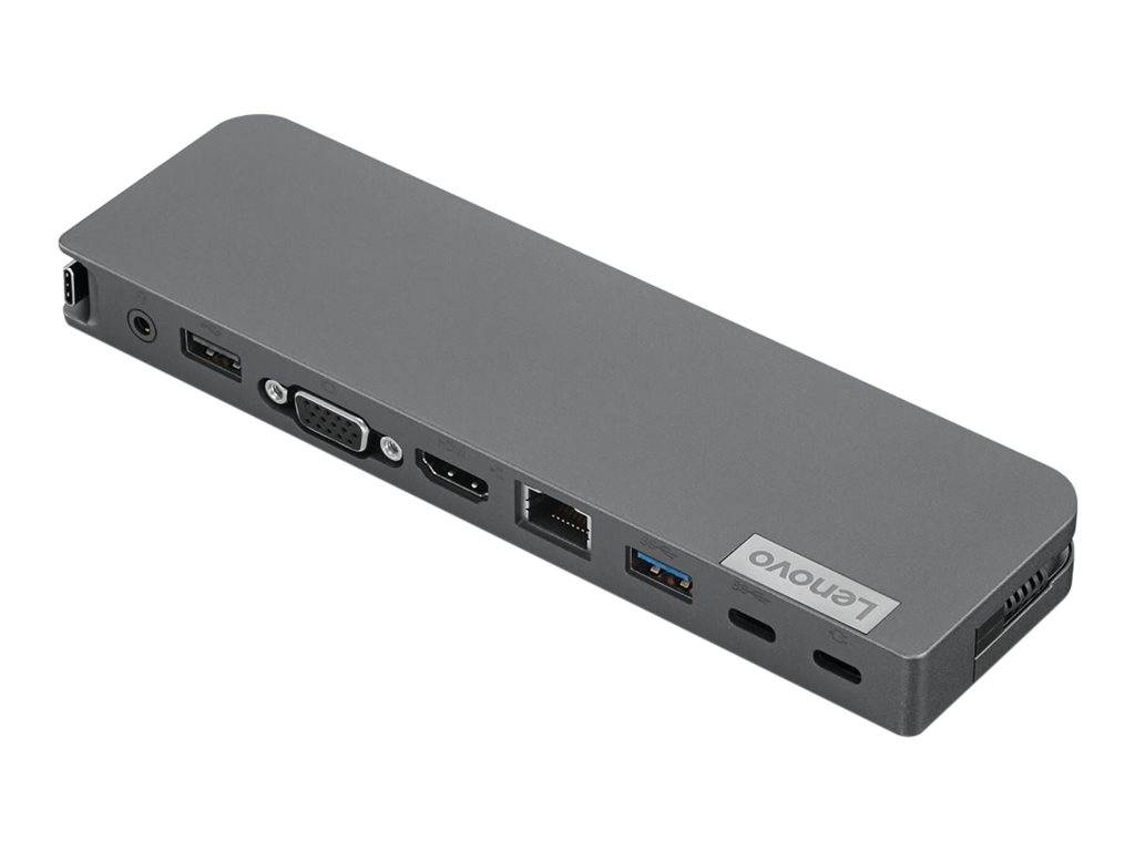 Lenovo 40AU0065UK replicatore di porte e docking station per laptop Cablato USB 3.2 Gen 1 (3.1 Gen 1) Type-C Nero-1