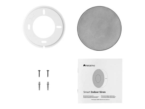 Netatmo NIS01 - Smarte Innen-Alarmsirene Sirena wireless Interno Bianco