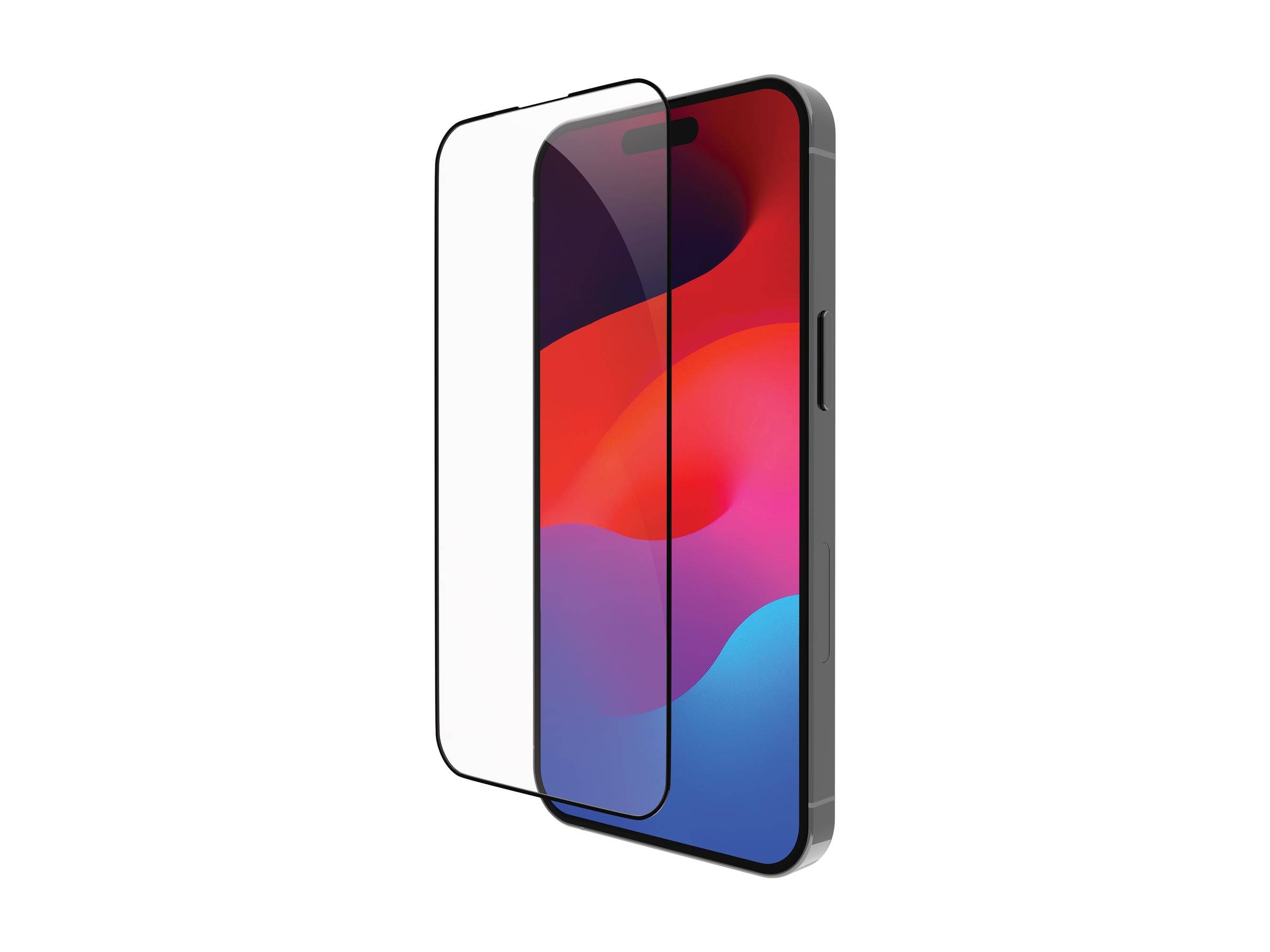 dbramante1928 eco-shield Pellicola proteggischermo trasparente Apple (BULK-ECO-SHIELD FOR IPHONE 15 - PRO-BLACK EDGE)-4