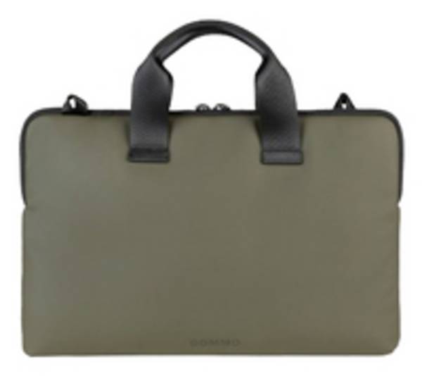 BORSA PER NOTEBOOK 15.6" GOMMO SLIM VERDE MILITARE