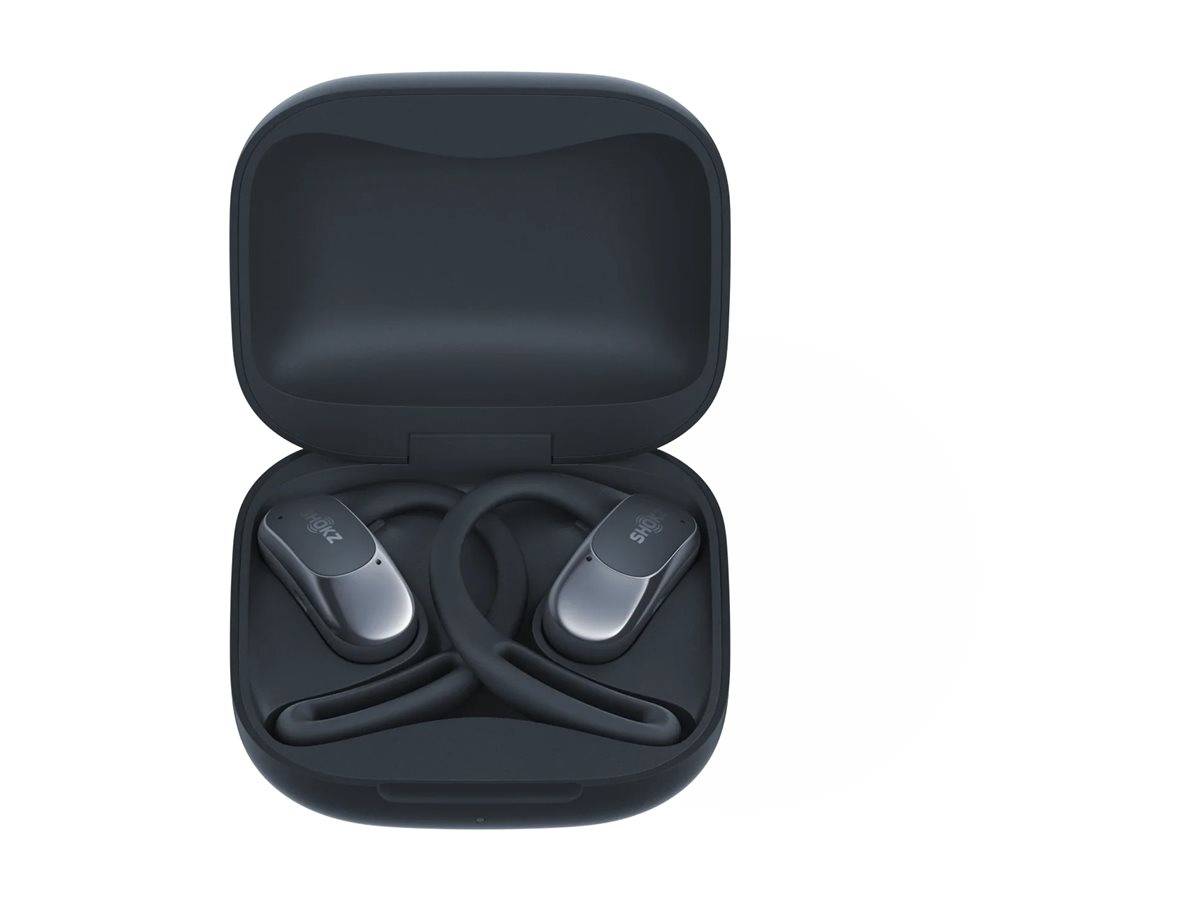 Shokz openfit air auricolari bluetooth 5.2 intraurale a clip musica chiamate sport nero-0