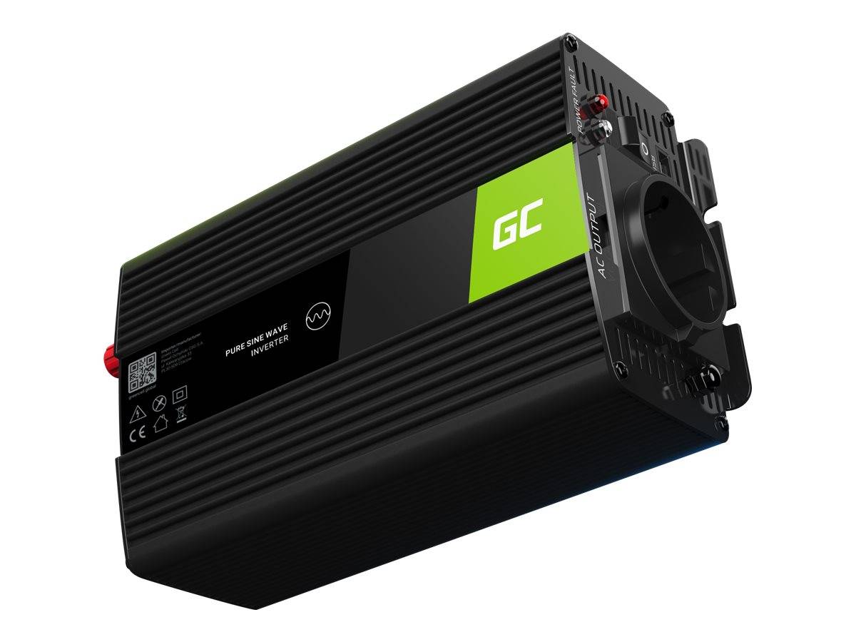 Green Cell INV07 adattatore e invertitore Auto 300 W Nero-1