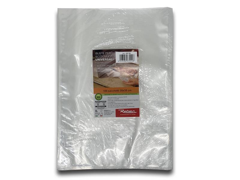 SACCHETTI x SOTTOVUOTO 25x35 100pz REBER-0