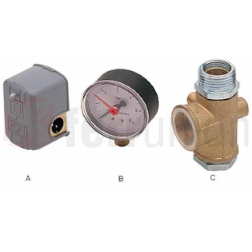 PRESSOSTATO PER AUTOCLAVE ATT 1/4 FEM (A)-0