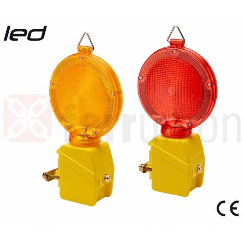 LAMPADA STRADALE LED 6v MULTIDIREZ. ROSSA-0