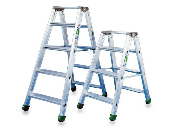 SGABELLO ALLUMINIO FACAL "DUPLA" 2 2g+p