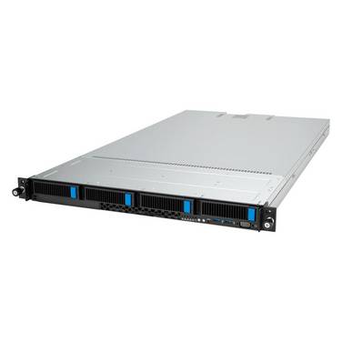 Server Platform ASUS Rack (1U) RS500A-E12-RS4U AMD EPYC 9004 (4x NVME, 2xm2, 2xgpu, 2x1gbe, IPMI, 1+