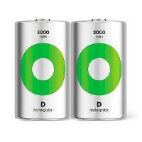 Batteria GP ReCyko D Mono NiMH 3000 mAh 1,2 V da 2-2
