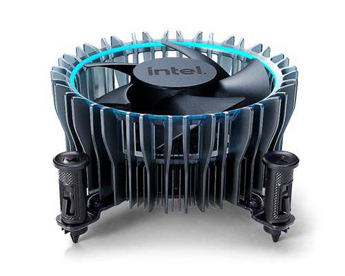 Intel Laminar RM1 Processore Raffreddatore d'aria Nero, Blu (Laminar RM1 Cooler - Warranty: 12M)-0