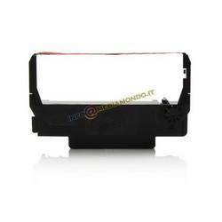 NASTRO COMPATIBILE EPSON C43S015376 / ERC38BR BLACK / RED - NERO,RED-0